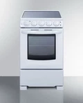 Summit Appliances 20 Inch Slide-in Electric Range With 2.3 Cu. Ft. Capacity. Fixed Price $1230.00.