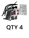 (qty 4) Norocme B0B687J37D, 192 Pcs Cable Management Assembly. Fixed Price $39.19.