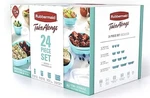 Rubbermaid Takealongs Meal Prep 24- Piece Set Food Storage Containers Clear Teal. Fixed Price $19.94.
