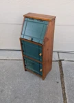 Vintage Rustic Farmhouse Pine Wood Potato Onion Kitchen Storage Cabinet C73. Fixed Price $162.00.