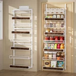 Clothink 8 Over The Door Pantry Organizer 2 1 Hanging Tiers, White. Fixed Price $87.90.