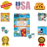 Brew Over Unsweetened Peach Black Iced Tea K-cup Pods For Keurig, 24 Coun.... Fixed Price $30.39.