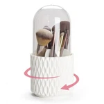 Hsspanfn Makeup Brush Holder Organizer With Lid -360 Rotating Dustproof Make.... Fixed Price $28.89.