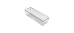 Idesign 52930 Drawer Organizer Linus 3" H X 4" 12" Plastic Clear. Fixed Price $9.00.
