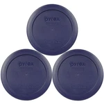 Pyrex 7200-PC Blue Plastic Storage Replacement Lid Cover, Made In Usa (3-PACK). Fixed Price $11.79.