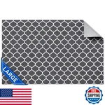 Cooyes Large Dog Food Mat 16"X24" Ultra-absorbent, Non-slip Pet Feeding. Fixed Price $14.56.