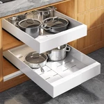 Seinloes Pack Expandable Pull Out Cabinet Organizer 21" Deep With Raising P.... Fixed Price $86.37.