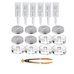 6 Set Fermentation Kit For Wide Mouth Mason Jar, Stainless Steel Fermenting.... Fixed Price $37.65.