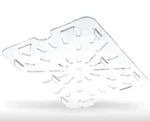 6 Qty 1023507 Carlisle Polycarbonate Food Pan Drain Shelf Grate 1/2. Fixed Price $39.95.