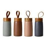 Stainless Steel Vacuum Thermos - Hot & Cold Beverage Insulated Bottle 8 Oz. Fixed Price $14.44.