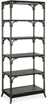 Hooker Furniture 6950-10445 Retreat 34"W Shelf Wood Bookcase Black. Fixed Price $1140.00.