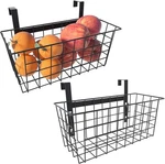 Marafansie With Hook, Grid Storage Basket, Over The 2 Pack, Black. Fixed Price $25.63.