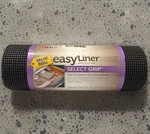 Duck Brand Easy Liner Select Grip 12" X 20' Shelf - Black Jumbo Roll. New!. Fixed Price $24.99.