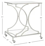 Safavieh Ignatius Bar Cart, Reduced Price 2172702029 FOX2555A. Fixed Price $221.00.