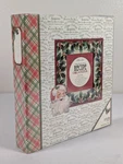 The Paper Studio Christmas Recipe Organizer Binder Scrapbook Pre-designed Nos. Fixed Price $18.95.