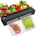 Etunsia Cordless Rechargeable Vacuum Sealer Machine - Black. Fixed Price $36.06.