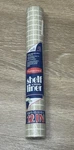 Vtg Rubbermaid Shelf And Drawer Liner 5390 Tan White Grid Lite Adhesive 10 Sq Ft. Fixed Price $7.25.