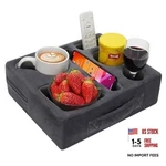 Couch Cup Holder Pillow-sofa Cozy Buddy 12.5 X 9.5 Inches Gray. Fixed Price $43.04.