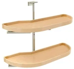 Rev-a-shelf 4WLS87-12-R Wood Classic Tier 14-1/2"W Girasolo Brown. Fixed Price $519.83.