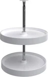 Rev-a-shelf 2062-18-11-1 Inch Polymer Full Circle Lazy Susan, White. Fixed Price $69.99.