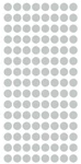 1/4" Light Grey Gray Round Vinyl Code Inventory Inch Stickers. Fixed Price $97.65.