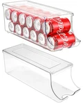 Puricon Soda Can Organizer Dispenser, 2 Pack - Fridge, Freezer Storage With Lid. Fixed Price $38.30.