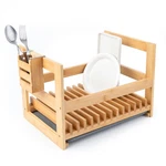 Linkloom Dish Drying Rack With Utensil Holder, Stone Mat, Wooden .... Fixed Price $45.41.