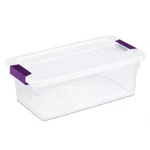 Sterilite 6 Quart Plastic Clearview Latch Box Storage Container Tote, 12 Pack. Fixed Price $43.99.