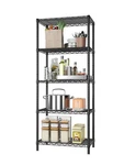 Singaye 5 Tier Storage Shelves Wire Shelving Unit Metal Kitchen Laundry. Fixed Price $82.31.