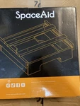 Space Aid 10-INCH Paper Dispenser, Under Cabinet Bamboo Plates Holder New. Fixed Price $20.00.