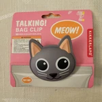 Kikkerland Talking Bag Clip - Meow!. Fixed Price $9.90.