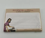 Vandor Novelty Retro Recipe Cards Housework Cant Kill You But Why Take Chance. Fixed Price $9.99.