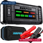 Avapow TJ18 5000A Battery Jump Starter Portable With 4" Hd Display Pd 18W Fast C. Fixed Price $140.61.