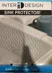 Interdesign Euro Kitchen Sink Divider Protector Mat Clear 12.25INX9IN.. Fixed Price $9.99.