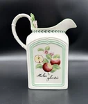 Villeroy & Boch French Garden Fleurence Charm Large 10 Pitcher Jug Apple. Fixed Price $129.95.