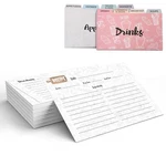 Recipe Cards 4X6, Set Of 100 With 8 Category Dividers - Beautifully Designed .... Fixed Price $23.60.