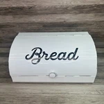 Auldhome Design Rustic White Bread Box Farmhouse Enamelware. Fixed Price $59.64.