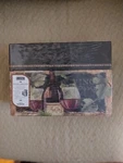 Lang Gilded Wine Recipe Box Cards/dividers Cooking Tips/easel. Fixed Price $11.30.