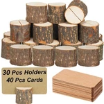 Toncoo Wood Place Card Holders, 30PCS Premium Rustic Table Number And.... Fixed Price $22.39.