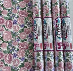 4 Vintage Rubbermaid Contact Paper Rolls Self Adhesive Floral Roses Cottage. Fixed Price $34.99.