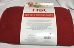 Fal Drying Mats (2) 16 X 28 14 21 Red 100% Microfiber Nip. Fixed Price $18.99.