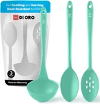 Di Oro Silicone Ladle & Spoons For Cooking Large Kitchen Mixi. Fixed Price $48.39.