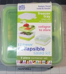 Cool Gear Collapsible Salad Kit W/freezer Tray And Dressing Container. Fixed Price $13.95.
