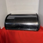 Polder Stainless Steel Bread Box Storage Bin Food Container Holder- 2 Dents. Fixed Price $10.96.