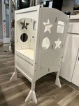 Guidecraft Classic Kitchen Helper W/ Keeper : Step Stool For Toddlers. Fixed Price $100.00.