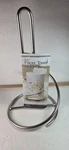 Spectrum "euro" Paper Towel Holder - Spiral Design Brushed Stainless Steel Nwt. Fixed Price $11.49.