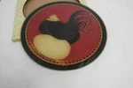 Lang Big Idea Chicken & Egg Round Glass Cutting Board Tray Or Trivet 11. Fixed Price $14.99.
