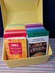 Vintage Betty Crocker Step By Recipe Card Library File Box Yellow 1970S. Fixed Price $34.95.