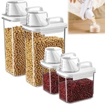 Storage Cereal Organizers Containers Sets,food Grade Bpa Free Pet Material Re.... Fixed Price $38.73.