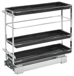 Rev-a-shelf 548-BC-8 Sink Classics 8"W Three Tier Pull / Slide Chrome. Fixed Price $183.43.
